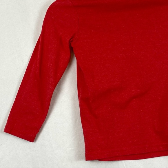 Cat & Jack Long Sleeve Red Dinosaur Christmas Kids Shirt Size 5T - Picture 10 of 16